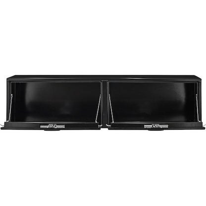 Buyers Products 18x18x72-in Black Steel Underbody Truck Box with 3-Point Latch - 1732320