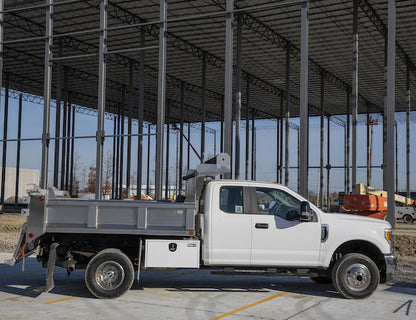 Buyers Products 24x24x30-in White Steel Underbody Truck Box with 3-Point Latch - 1734403