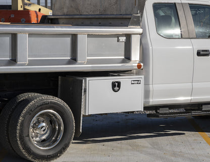 Buyers Products 24x24x30-in White Steel Underbody Truck Box with 3-Point Latch - 1734403