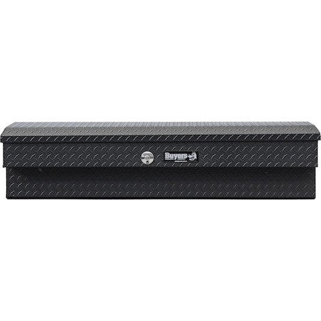 Buyers Products 56-in x 13-in x 16-in Textured Matte Black Diamond Tread Aluminum Lo-Sider Truck Tool Box - 1733025