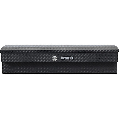 Buyers Products 56-in x 13-in x 16-in Textured Matte Black Diamond Tread Aluminum Lo-Sider Truck Tool Box - 1733025