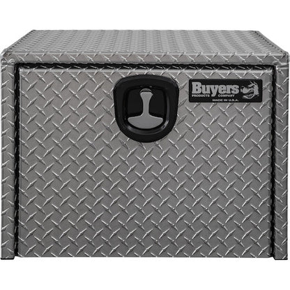 Buyers Products 18x18x24-in Diamond Tread Aluminum Underbody Truck Box with 3-Pt. Latch - 1735100