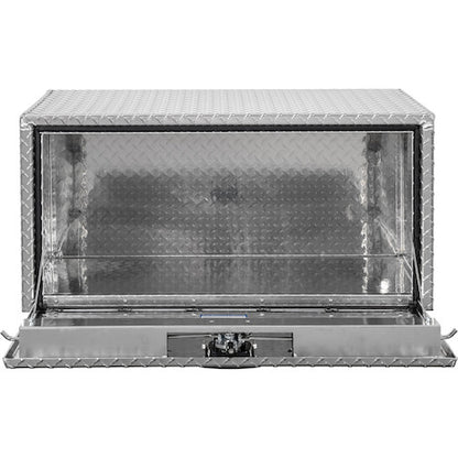 Buyers Products 36-in x 18-in x 18-in Diamond Tread Aluminum Underbody Truck Box with 3-Point Latch - 1735105