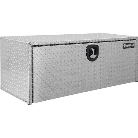 Buyers Products 48-in x 18-in x 18-in Diamond Tread Aluminum Underbody Truck Box with 3-Point Latch - 1735110