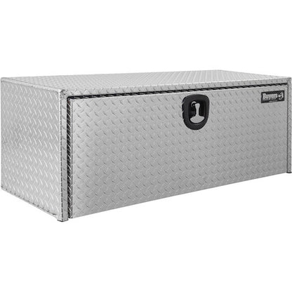 Buyers Products 48-in x 18-in x 18-in Diamond Tread Aluminum Underbody Truck Box with 3-Point Latch - 1735110