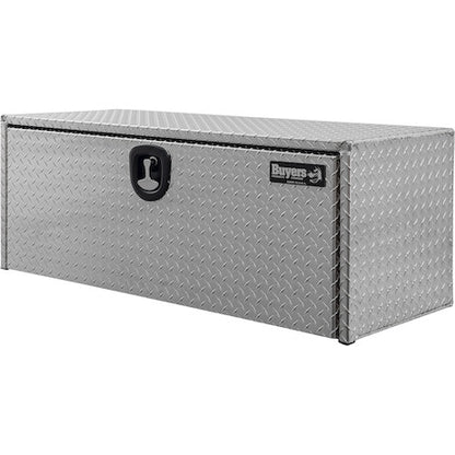 Buyers Products 48-in x 18-in x 18-in Diamond Tread Aluminum Underbody Truck Box with 3-Point Latch - 1735110
