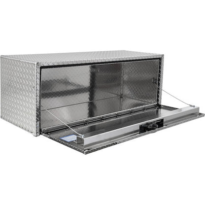 Buyers Products 48-in x 18-in x 18-in Diamond Tread Aluminum Underbody Truck Box with 3-Point Latch - 1735110