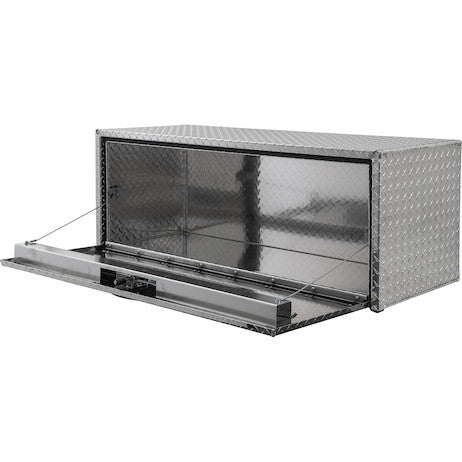 Buyers Products 48-in x 18-in x 18-in Diamond Tread Aluminum Underbody Truck Box with 3-Point Latch - 1735110