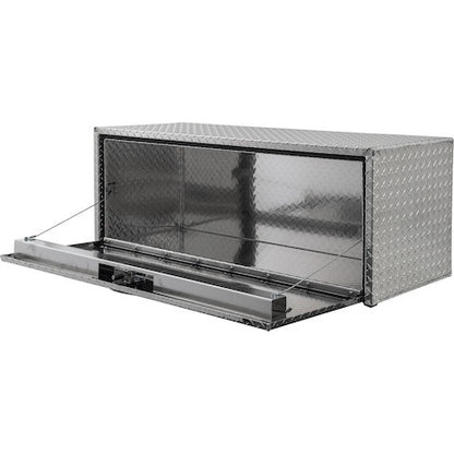 Buyers Products 48-in x 18-in x 18-in Diamond Tread Aluminum Underbody Truck Box with 3-Point Latch - 1735110