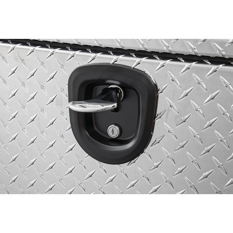 Buyers Products 48-in x 18-in x 18-in Diamond Tread Aluminum Underbody Truck Box with 3-Point Latch - 1735110