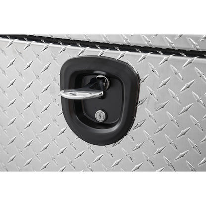 Buyers Products 48-in x 18-in x 18-in Diamond Tread Aluminum Underbody Truck Box with 3-Point Latch - 1735110