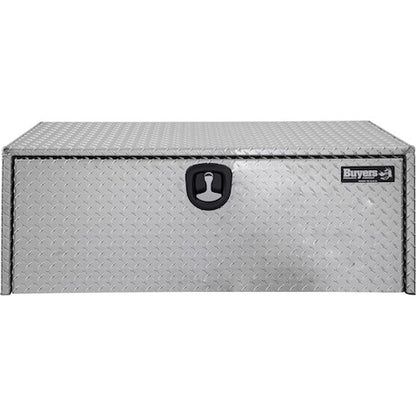 Buyers Products 48-in x 18-in x 18-in Diamond Tread Aluminum Underbody Truck Box with 3-Point Latch - 1735110