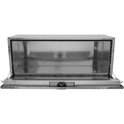 Buyers Products 48-in x 18-in x 18-in Diamond Tread Aluminum Underbody Truck Box with 3-Point Latch - 1735110