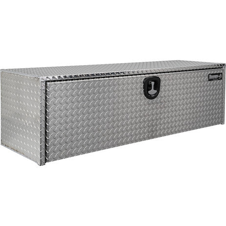 Buyers Products 18x18x60-in Diamond Tread Aluminum Underbody Truck Box with 3-Pt. Latch - 1735115