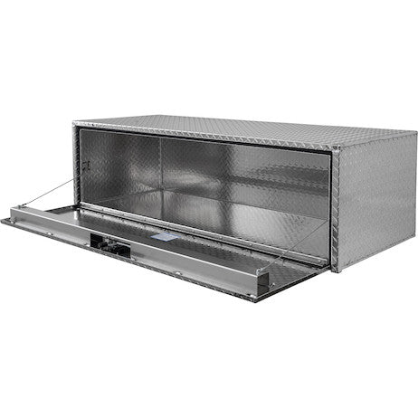 Buyers Products 18x18x60-in Diamond Tread Aluminum Underbody Truck Box with 3-Pt. Latch - 1735115