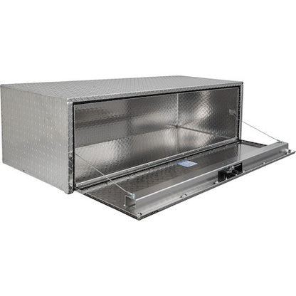 Buyers Products 48-in x 18-in x 24-in Diamond Tread Aluminum Underbody Truck Box with 3-Point Latch - 1735120