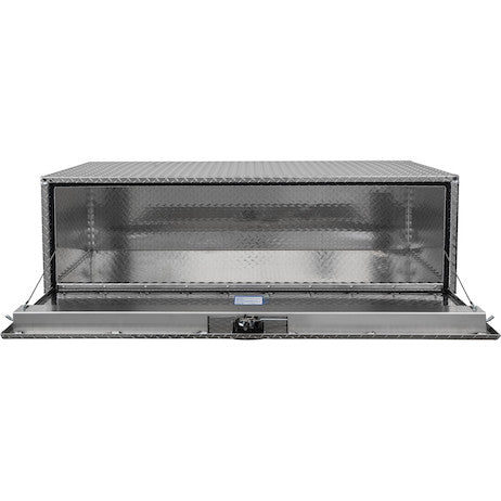 Buyers Products 48-in x 18-in x 24-in Diamond Tread Aluminum Underbody Truck Box with 3-Point Latch - 1735120