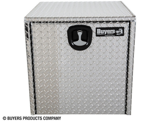 Buyers Products 24-in x 24-in x 24-in Diamond Tread Aluminum Underbody Truck Box with 3-Point Latch - 1735130
