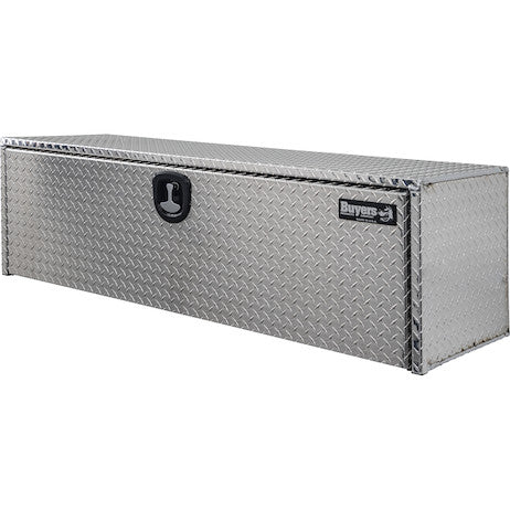 Buyers Products 48-in x 24-in x 24-in Diamond Tread Aluminum Underbody Truck Box with 3-Point Latch - 1735140