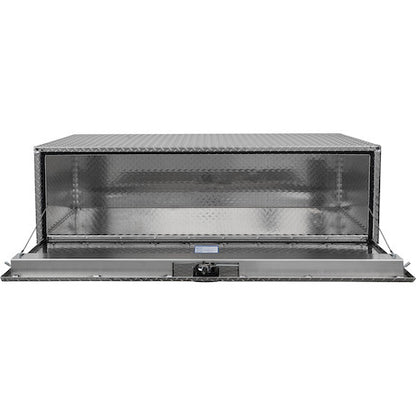 Buyers Products 48-in x 24-in x 24-in Diamond Tread Aluminum Underbody Truck Box with 3-Point Latch - 1735140