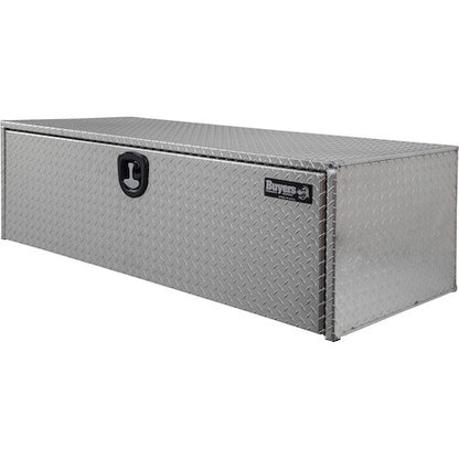 Buyers Products 60-in x 24-in x 24-in Diamond Tread Aluminum Underbody Truck Box with 3-Point Latch - 1735145