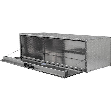 Buyers Products 60-in x 24-in x 24-in Diamond Tread Aluminum Underbody Truck Box with 3-Point Latch - 1735145