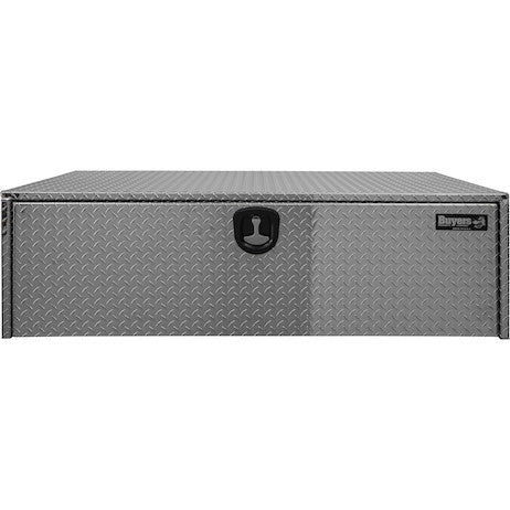 Buyers Products 60-in x 24-in x 24-in Diamond Tread Aluminum Underbody Truck Box with 3-Point Latch - 1735145