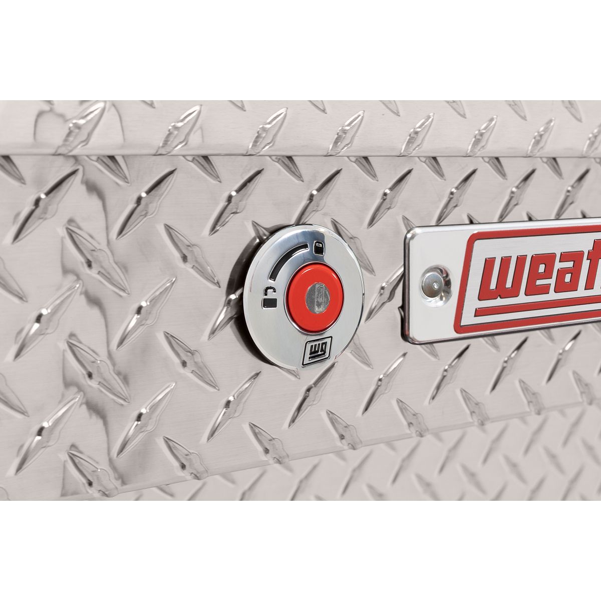 Weather Guard Side Mount Tool Box 56x17x13 Aluminum Standard Model 174-0-04