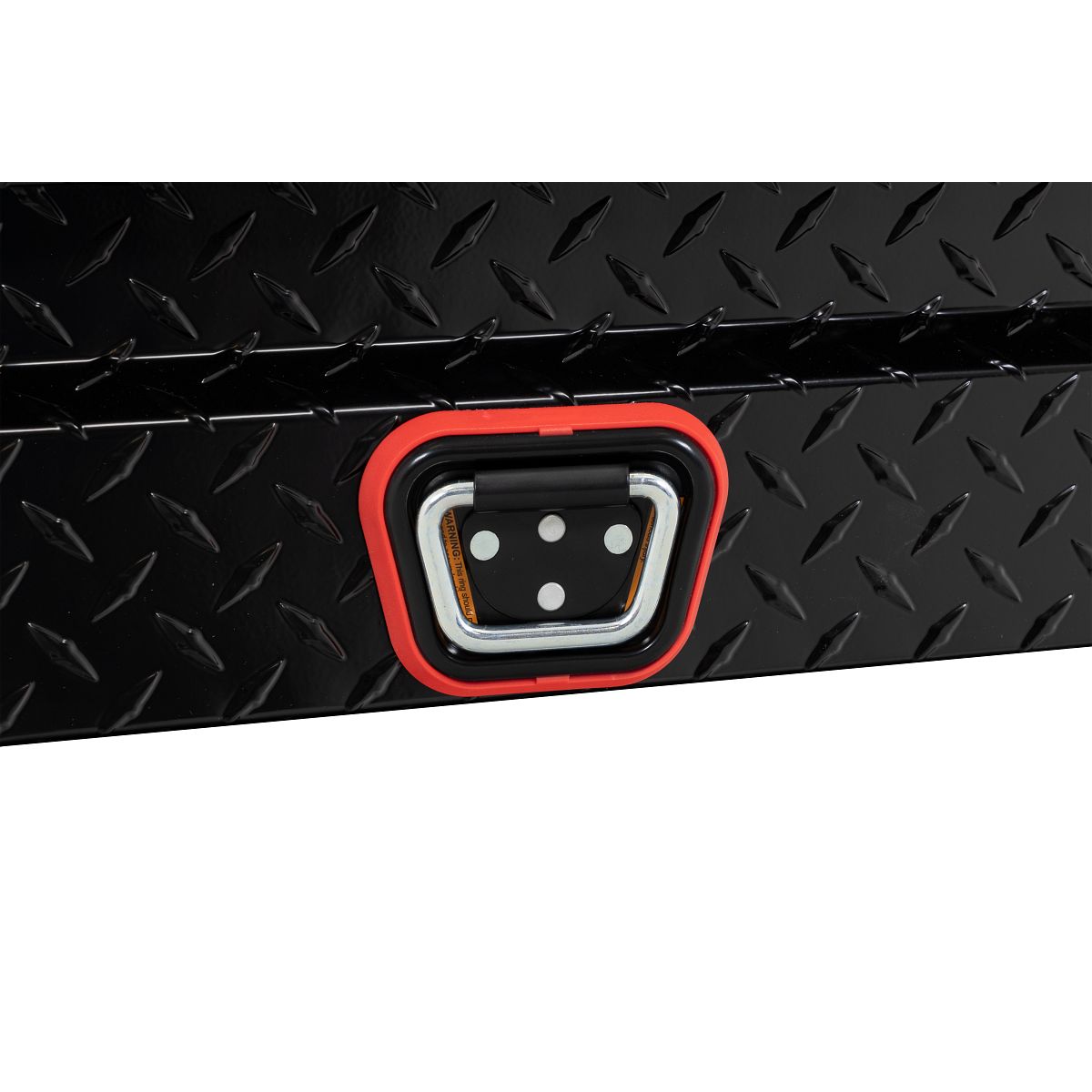 Weather Guard Side Mount Tool Box 56x17x13 Gloss Black Aluminum Standard Model 174-5-04