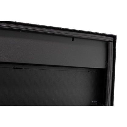 Weather Guard Side Mount Tool Box 56x17x13 Textured Matte Black Aluminum Standard Model 174-52-04