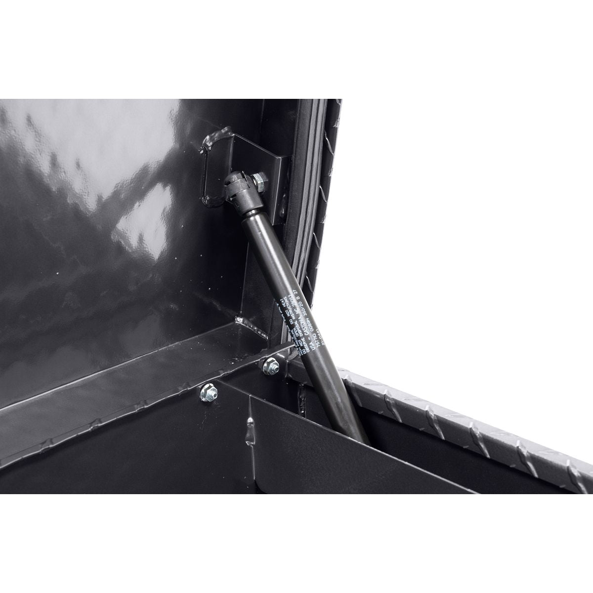 Weather Guard Side Mount Tool Box 56x17x13 Gun Metal Gray Aluminum Standard Model 174-6-04
