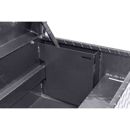 Weather Guard Side Mount Tool Box 56x17x13 Gun Metal Gray Aluminum Standard Model 174-6-04