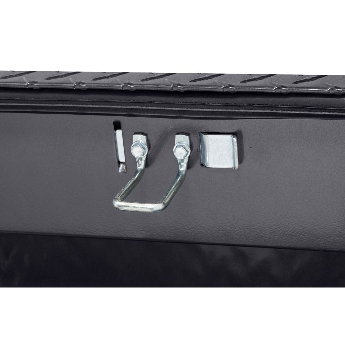 Weather Guard Side Mount Tool Box 56x17x13 Gun Metal Gray Aluminum Standard Model 174-6-04