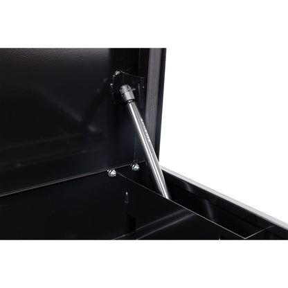 Weather Guard Side Mount Tool Box 56x17x13 Gloss Black Steel Standard Model 175-5-04
