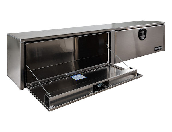 Buyers Products 72-in x 16-in x 13-in Smooth Aluminum Topsider Truck Box - 1751651