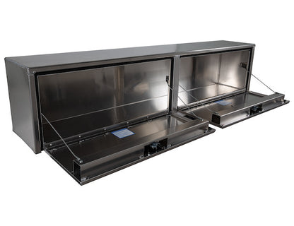 Buyers Products 72-in x 16-in x 13-in Smooth Aluminum Topsider Truck Box - 1751651
