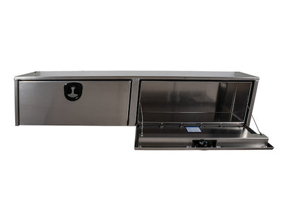 Buyers Products 72-in x 16-in x 13-in Smooth Aluminum Topsider Truck Box - 1751651