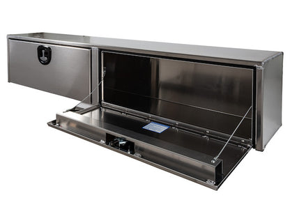 Buyers Products 72-in x 16-in x 13-in Smooth Aluminum Topsider Truck Box - 1751651