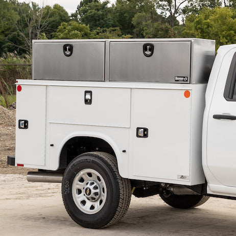 Buyers Products 16x13x96-in Smooth Aluminum Topsider Truck Box - 1751661
