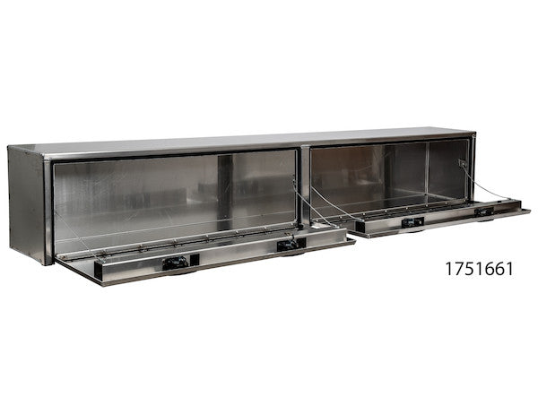 Buyers Products 16x13x96-in Smooth Aluminum Topsider Truck Box - 1751661