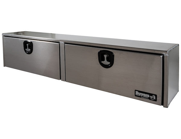 Buyers Products 72-in x 18-in x 16-in Smooth Aluminum Topsider Truck Box - 1751663