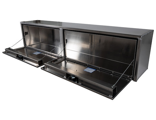 Buyers Products 72-in x 18-in x 16-in Smooth Aluminum Topsider Truck Box - 1751663