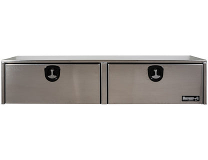 Buyers Products 72-in x 18-in x 16-in Smooth Aluminum Topsider Truck Box - 1751663