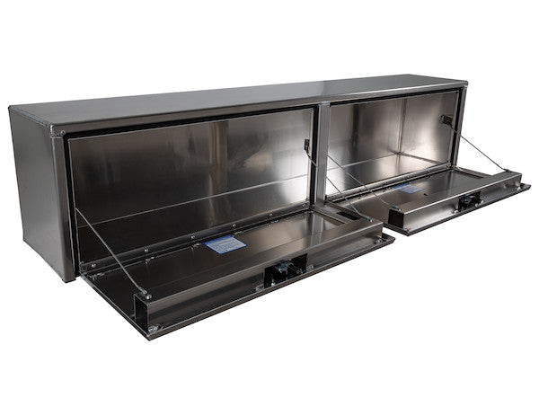 Buyers Products 88-in x 18-in x 16-in Smooth Aluminum Topsider Truck Box - 1751664