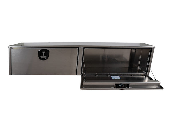 Buyers Products 88-in x 18-in x 16-in Smooth Aluminum Topsider Truck Box - 1751664