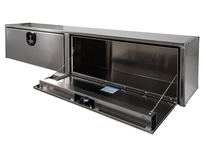Buyers Products 90-in x 18-in x 16-in Smooth Aluminum Topsider Truck Box - 1751665