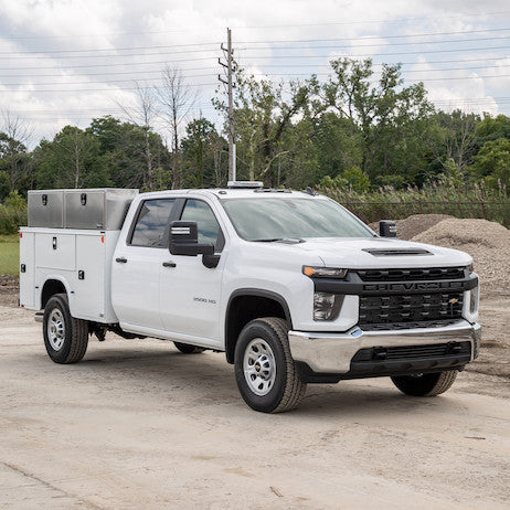 Buyers Products 90-in x 18-in x 16-in Smooth Aluminum Topsider Truck Box - 1751665