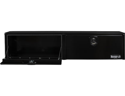 Buyers Products 72-in x 16-in x 13-in Black Smooth Aluminum Topsider Truck Box - 1752151