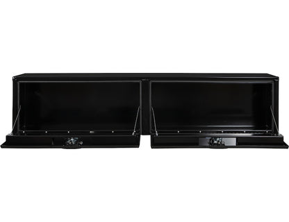 Buyers Products 72-in x 16-in x 13-in Black Smooth Aluminum Topsider Truck Box - 1752151