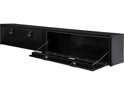Buyers Products 96-in x 16-in x 13-in Black Smooth Aluminum Topsider Truck Box - 1752161